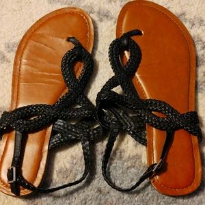 Women's sandals black